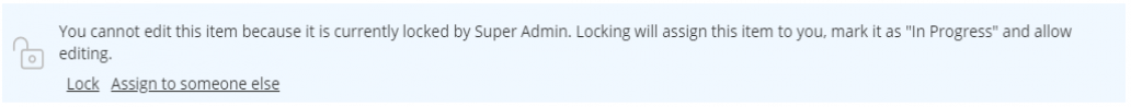 Process Sign Up - Status - Owned by Other User, Can Take Ownership