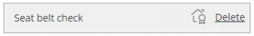 Custom Syllabus Item Showing Delete Link