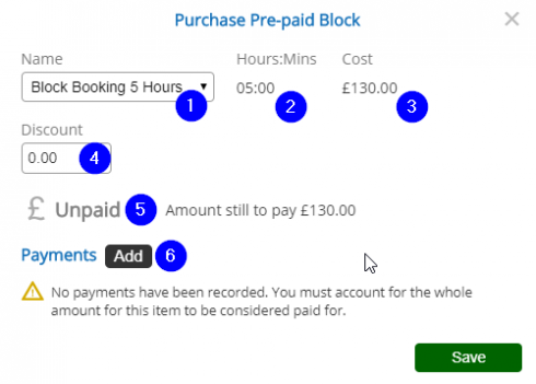 Buying a Block - Desktop