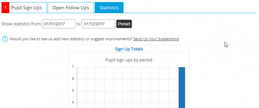 Statistics - Desktop