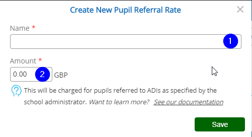 Add Pupil Referral Rate - Desktop