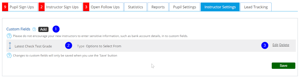 Settings - Desktop