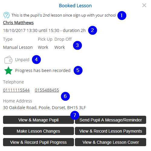Diary - Lesson Quick View