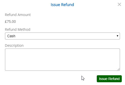 Payments - Refund Credit Balance - Desktop