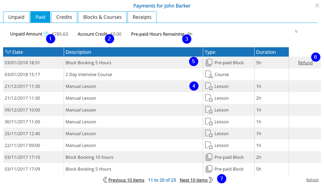 Payment Summary - Paid - Desktop