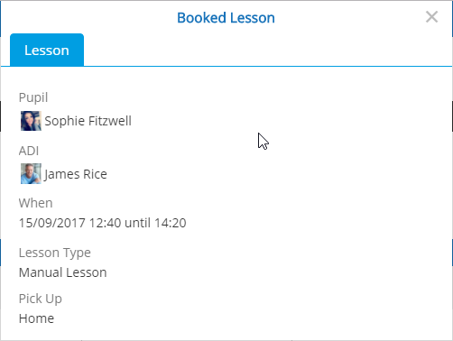 Lesson Details - Desktop