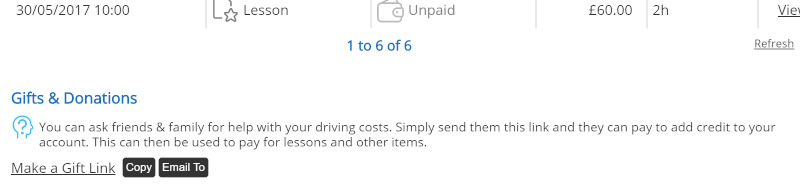 Gift & Donation Link - Desktop